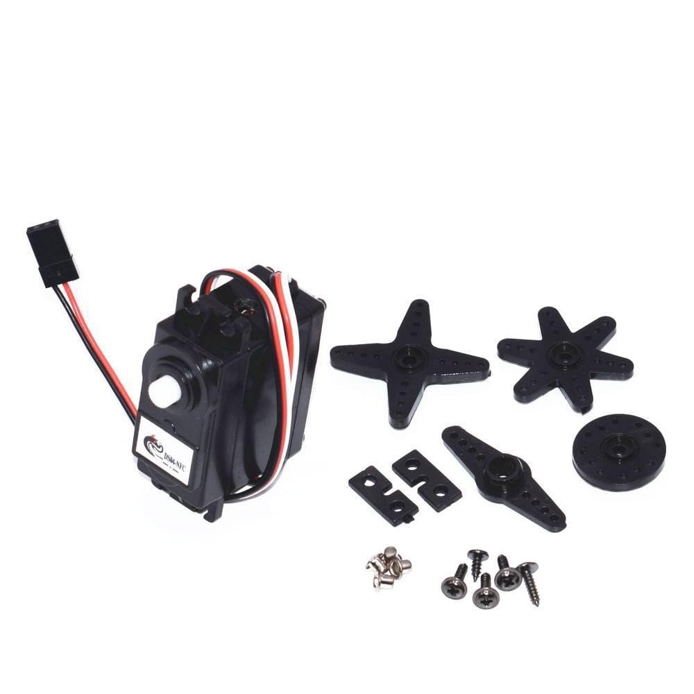10pcs/lot DS04-NFC servo 360-degree Continuous Rotation Servos DC Gear Motor Smart Car Robot Torsion 5.5kg/cm DC 4.8V-6V H44
