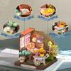 Rolife DIY Mini Building House Miniature Kit-Fancy Tea Yard, Miniature Lifestyle Mini Bookshelf Decoration, DIY Hobbies/Gifts for Craftsman (Fancy Tea Yard) view 3
