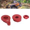 VGEBY Single Hole Adjustable Servo Arm, Adjustable 25T Aluminium Alloy Servo Saver Climbing Car Steering Arm for 1/10 RC Car Toy (Red) view 2