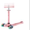 Globber GOUP Sporty Lights  Scalable Scooter with 3 Wheels with Seat  Children from 15 Months  Pastel Pink view 4