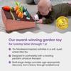 Boppy Learn and Grow Garden Toddler & Baby Toy - Plush Montessori-Inspired Garden Pretend Play Toys with Crinkly Seed Packs & Mirror, 0-18 Months view 2