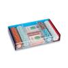 Bey-Berk Dylan Acrylic Poker Set, 200 Casino-Grade 11.5g Chips with Two Decks of Cards and 5 Dice in Clear Carbon Fiber Case view 1