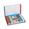 Bey-Berk Dylan Acrylic Poker Set, 200 Casino-Grade 11.5g Chips with Two Decks of Cards and 5 Dice in Clear Carbon Fiber Case view 2