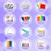 3000 Arts and Crafts Supplies for Kids Craft Kit All in 3 Layered Craft Box with Pipe Cleaners Crafts for Kids Age 4-6, 6-8, 8-12 DIY School Supplies Materials Set Toys Gifts for Girls Boys, Purple view 3