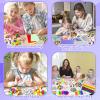 3000 Arts and Crafts Supplies for Kids Craft Kit All in 3 Layered Craft Box with Pipe Cleaners Crafts for Kids Age 4-6, 6-8, 8-12 DIY School Supplies Materials Set Toys Gifts for Girls Boys, Purple view 4