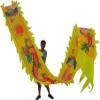 Colourful Dragon Silk Tassels Spinning and Shaking Dancing Dragon Colourful Ribbon Tassels Silk Tassels Spinning(Color:A,Size:8m/26ft) view 1