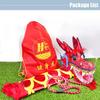 Colourful Dragon Silk Tassels Spinning and Shaking Dancing Dragon Colourful Ribbon Tassels Silk Tassels Spinning(Color:A,Size:8m/26ft) view 4