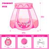 Pop Up Princess Tent with 50 Balls,Ball Pit with for Kid Girl Birthday Gift,Princess Toys for Toddlers with Carrying Bag,Play Tent for Kids Indoor|Outdoor view 2