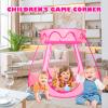 Pop Up Princess Tent with 50 Balls,Ball Pit with for Kid Girl Birthday Gift,Princess Toys for Toddlers with Carrying Bag,Play Tent for Kids Indoor|Outdoor view 3