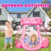 Pop Up Princess Tent with 50 Balls,Ball Pit with for Kid Girl Birthday Gift,Princess Toys for Toddlers with Carrying Bag,Play Tent for Kids Indoor|Outdoor view 4