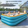 HSPLXYT Inflatable Pool for Adults and Kids with Electric Pump; Full-Sized Blow Up Pool, Family Swimming Pool for Backyard Garden Outdoor Summer (Kids Pool/Paddling Pool)(Size:3.8m/12.72ft) view 3