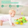 BainGesk Dinosaur Crawling Toys for 1 Year Old Boy, Musical Baby Toys for 6-12 Months, Early Development Learning Toys for 12-18 Months Boys Girls, Birthday Gifts for 1-2 Year Old Toddlers view 4