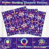FVEOCR 160 Pack Roller Skating Party Supplies Let's Roll Birthday Supplies Roller Skate Party Tableware Set for Roll Themed Skating Party Decorations Serves 40 view 4