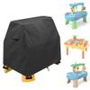 Kids Water Table Cover for Step2 Rain Showers Splash Pond Water Table, Waterproof Kids Sand and Water Table Toys Covers Heavy Duty Outdoor Toddlers Sand Table Cover (Black) view 1