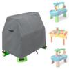 SUNSURE Kids Water Table Cover for Step2 Rain Showers Splash Pond Water Table, Waterproof Kids Sand and Water Table Toys Covers Heavy Duty Outdoor Toddlers Sand Table Cover (Grey) view 1