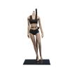 1/6 Scale Female Body, 12inch Super Flexible Asian Body Type Action Figure JIAOUDOLL Seamless Narrow Shoulders Figure Body Doll Collection (KT Skin, JOQ-06C-Middle Bust-Undetachable Feet) view 1