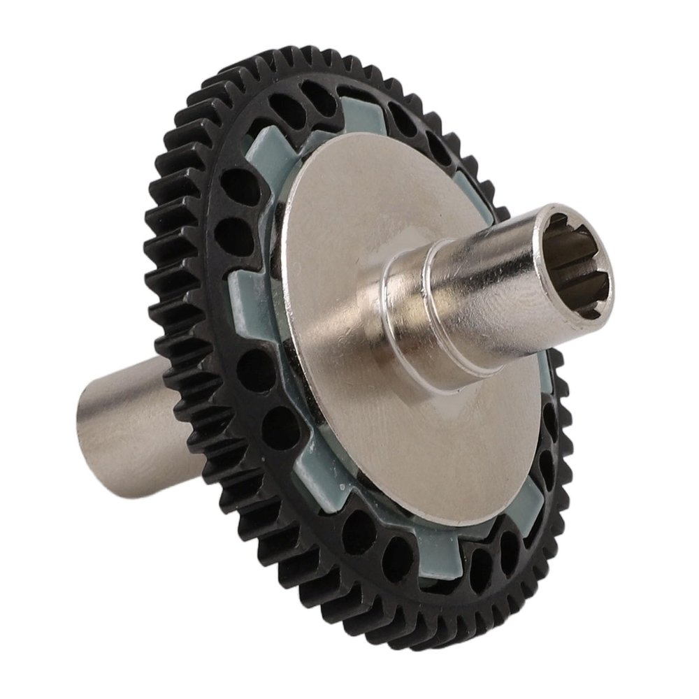 57T Slipper Clutch Spur Gear Granite Upgrades Slipper Clutch for Arrma Granite, Senton 3s, Vorteks, 1/8 Typhon 3s, Big Rock 3s 1/10, Kraton 4s, Outcast 4s RC Cars (Silver)