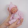 12" Silicone Full Body Reborn Baby Doll Lifelike Closed Eyes Sleeping Pretty Baby Girl Realistic Newborn Doll Real Life Baby The Look Real Babies Dolls view 1