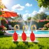 WsjiaboFux 3Pcs Red Water Squirt Toys Water Spray Ring Tricky Toy Spoof April Fools' Day Tricky Prank Toys Gag Practical Jokes Novelty and Gag view 3