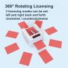 Portable Dealer Machine, Portable 360 Rotating Automatic Card Splitting Machine Poker Machine Electric Card Shuffler for 2-8 People Game, No Shuffle Function for Home Party view 2