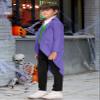 BesserBay Halloween Kids Renaissance Steampunk Medieval Gothic Frock Coat Victorian Jokerr Outfit Purple 10 Years view 3