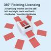 Intelligent Card Dealer Machine, Portable Electric Card Dealer Machine, 360 Rotating Card Splitting Machine, Anti-Cheating, Supports 1 to Multiple Decks of Cards, Shuffler for 2-8 view 2