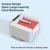 Intelligent Card Dealer Machine, Portable Electric Card Dealer Machine, 360 Rotating Card Splitting Machine, Anti-Cheating, Supports 1 to Multiple Decks of Cards, Shuffler for 2-8 view 4