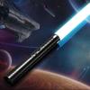 Lightsaber, Lightsabers with FX Sound Motion Sensitive, RGB 15 Colors Light Sabers with on-off Control, Real Dueling Light Saber Sword Toy for Kids, Halloween Xmas Gift, Galaxy War Party, Cosplay, 1PC view 1