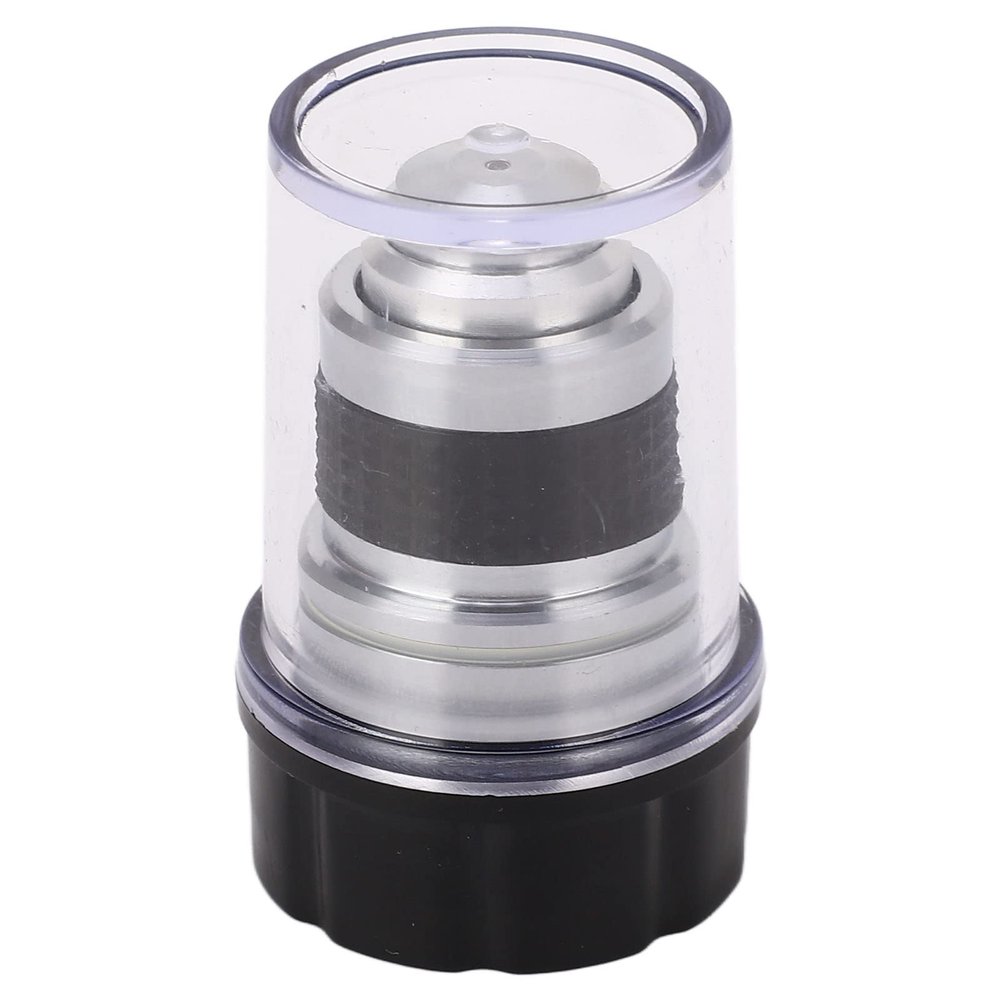 100X Microscope Objective, International Standard RMS Size, Brass Aluminum Alloy Material, Structural Defects Detection, Improve Quality Inspection