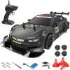 Authticar Remote Control Drift Car, 1:16 Scale GTA RC Dirft Car with LED Lights 2.4GHz 4WD 40km/h RTR High Speed Racing Sport Toy for Adults Teens Gifts (Black) view 1