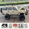 HLSFWDRIVE RC Rock Crawler 4x4 RC Truck WPL C54-1 RC Crawler Off Road 1/16 Scale RTR All Terrain Proportional Throttle Steering 2.4Ghz 260 Motor Upgraded Chassis and Counter Rotating Gearbox Adult view 4
