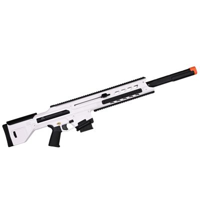 Zhenweiqi Baize Blaster, ZWQ S100S Half Length Dart Sniper Blaster Long-Range High Precision Powerful Launcher 12+ (White)
