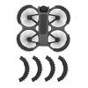 FSIDIWT Avata 2 Propeller Guard Protector for DJI Avata 2 Drone Protective Bumper Anti-Collision Shockproof Prop Protector for DJI Avata 2 Accessories (Black) view 1