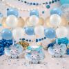 12 Sets Elephant Baby Shower Balloon Stand Kit for Table It's a Boy Baby Shower with Balloon Decoration for Elephant Theme Gender Reveal Birthday Party Table Decorations Supplies view 2