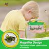 2Sets Bug Catcher for Kids - Sturdy Kids Bug Catching Kit Gifts with Collector Butterfly Net Tweezer, Bugs Habitat Outdoor Explorer Kit for Age 3 4 5 6 7 8, 8Pcs, Green & Pink view 2