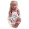 Realistic Full Silicone Reborn Baby Doll Painted Infant Red Body Sleeping Girl for Artist Collector view 1