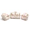 ToysCentral Basics Miniature Dollhouse Background Panel for Home Decor Enthusiasts, Style D, 215mmx215mm view 3