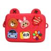 Cyrank Kids Cartoon Camera Case, Children's Cartoon Shoulder Bags Camera Protector Bag for Kids Crossbody Bag Birthday Gift(Red) view 1