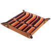 Abstract Lines Microfiber Leather Dice Trays Folding for RPG DND Table Games, Leather Dice Holder Storage Box Portable Folding Rolling Dice Tray, 16x16cm view 2