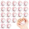 Hxezoc 20 Pieces Mini Baseball Stress Balls Baseball Party Favors Foam Sports Balls Small Squeeze Anxiety Bulk Toy Ball for Kids Birthday Party, School Reward Carnival Party Supplies view 1