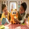 Animagic Baby Garfield Eat Sleep and Repeat 10'' (25cm) Plush | Includes Lasagna and Sleep Mask | Great for Garfield Fans | Ages 3+ view 4