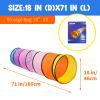 Kids Play Tunnel for Toddlers,Pop Up Crawl Through Tunnel Play Tent for Baby Infant Children or Pet,Indoor & Outdoor Toys for Boy and Girl Backyard Playset view 3