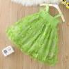 Baby Girls Tulle Dress Sleeveless Butterfly Wing Tutu Dress Costume Toddler Girls Dresses Party Princess (Green, 18-24 Months) view 2