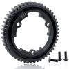 50T Spur Gear Replacement for Traxxas 6448, 50-Tooth 1.0 Metric Pitch, 45# Hardened Steel 50T 1M Spur Main Gear Upgraded Gear for 1/5 X-Maxx 6S 8S 1/10 Maxx 4S 1/10 E-Revo 2.0 VXL Brushless 1/7 XO-1 view 1
