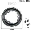 50T Spur Gear Replacement for Traxxas 6448, 50-Tooth 1.0 Metric Pitch, 45# Hardened Steel 50T 1M Spur Main Gear Upgraded Gear for 1/5 X-Maxx 6S 8S 1/10 Maxx 4S 1/10 E-Revo 2.0 VXL Brushless 1/7 XO-1 view 2