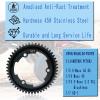 50T Spur Gear Replacement for Traxxas 6448, 50-Tooth 1.0 Metric Pitch, 45# Hardened Steel 50T 1M Spur Main Gear Upgraded Gear for 1/5 X-Maxx 6S 8S 1/10 Maxx 4S 1/10 E-Revo 2.0 VXL Brushless 1/7 XO-1 view 3