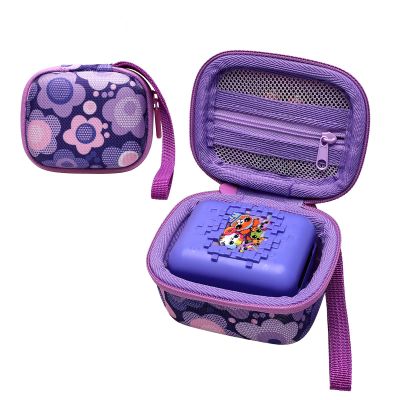 XANAD Carrying Case Compatible with Bitzee Interactive Toy Digital Pet, Protective Storage Holder for Bitzee Virtual Electronic Pets Accessories Purple