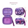 XANAD Carrying Case Compatible with Bitzee Interactive Toy Digital Pet, Protective Storage Holder for Bitzee Virtual Electronic Pets Accessories Purple view 4