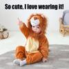 ABTSHU Baby Lion Costume Toddler Halloween Dress Up Outfit 18-24 Months view 2