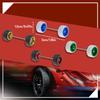 BrickBounty 1/64 Wheels & Tires for Model Cars (10 Sets Packaging), Random Color Rims Tires Set for 1/64 Scale Toy Cars view 2